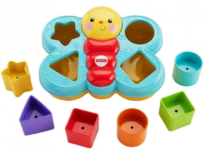 Colorful Butterfly Shape Sorter Toy