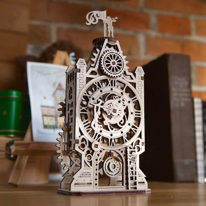 Ugears 3D Wooden Model Clock Tower