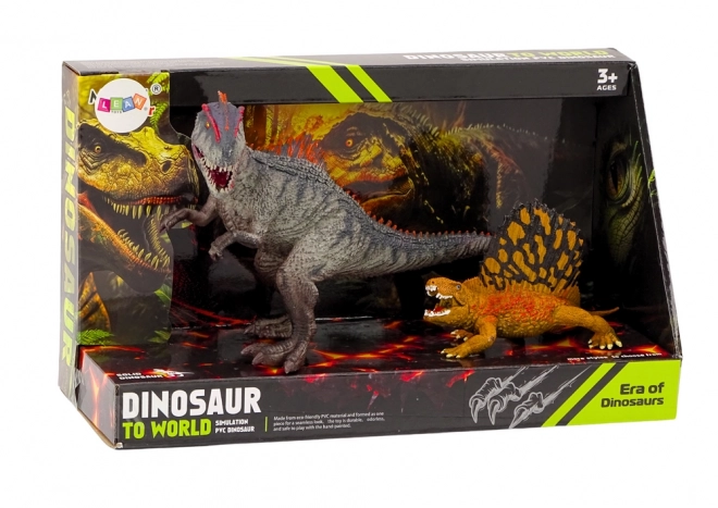 Realistic Dinosaur Figures Set