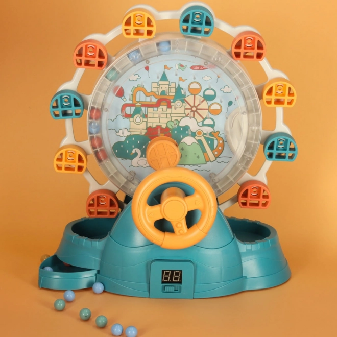 Devil's Mill Carousel with Steering Wheel and Ball Catching