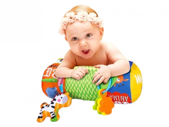 Colorful Baby Roll Pillow