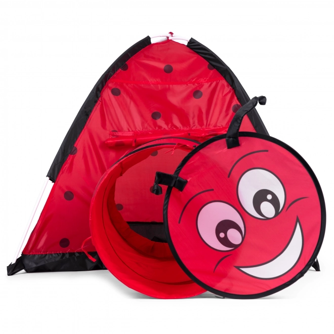 Ladybug Play Tent with Tunnel