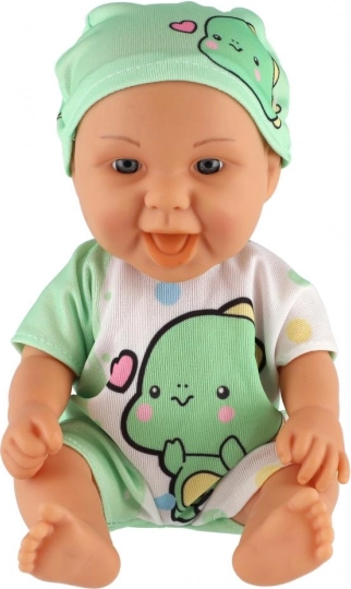 Poppenbaby met flesje 26 cm
