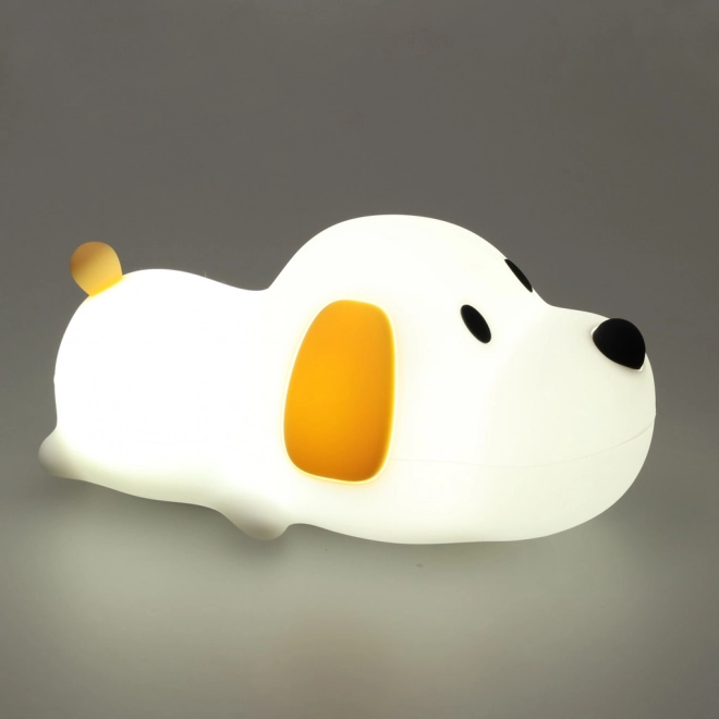 Children's Silicone Night Light Lying Puppy