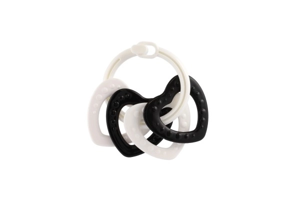 Black and White Baby Activity Rings