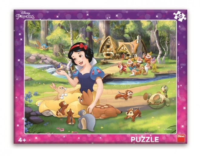 Dino Puzzle Snow White and Animals 40 Pieces