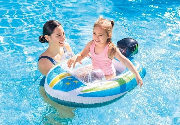 Inflatable Kids Boat with Fun Design