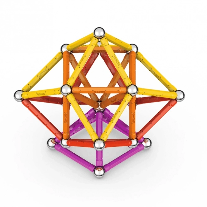 Magnetic Building Blocks - Classic Recycled 93 Pieces - Orange