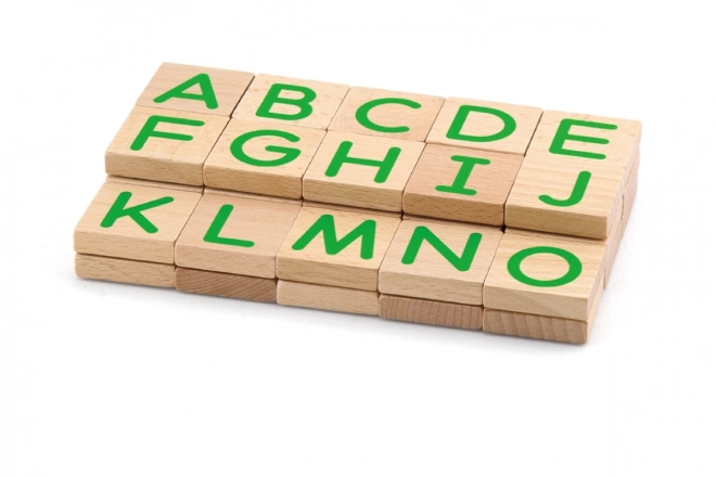 Wooden Magnetic Letters