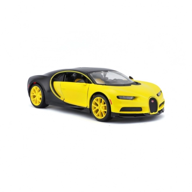 Yellow and Black Bugatti Chiron Composite Model