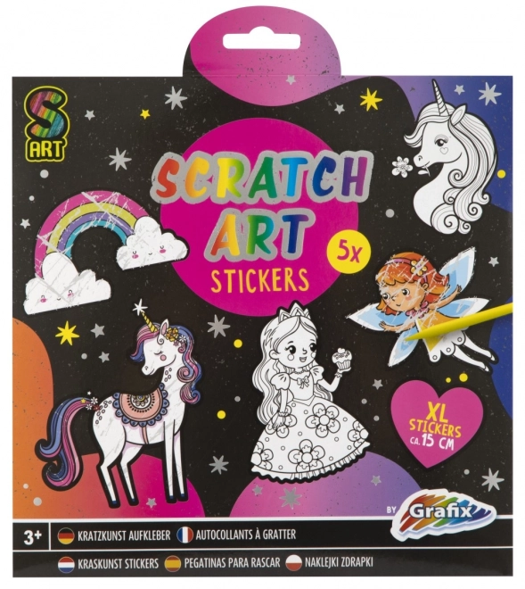 Scratch Stickers XXL Set