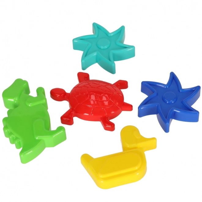 Sand Toy Set with Bucket and Molds