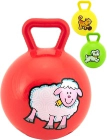 Rattle Ball My First Animals 10cm Rubber