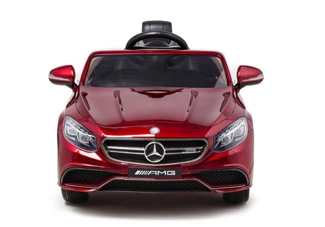 Electric Ride-On Car Red Mercedes S63