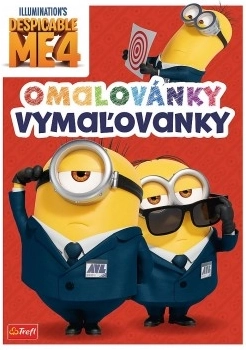 Coloring Book with Movie Theme Minions