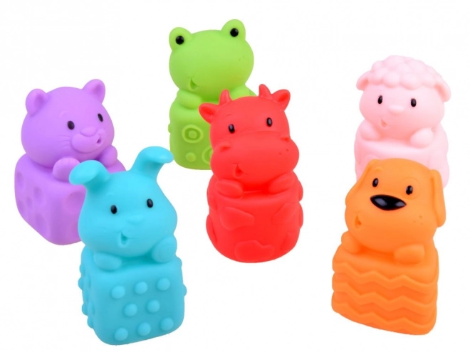 Rubber Water Play Bath Toys