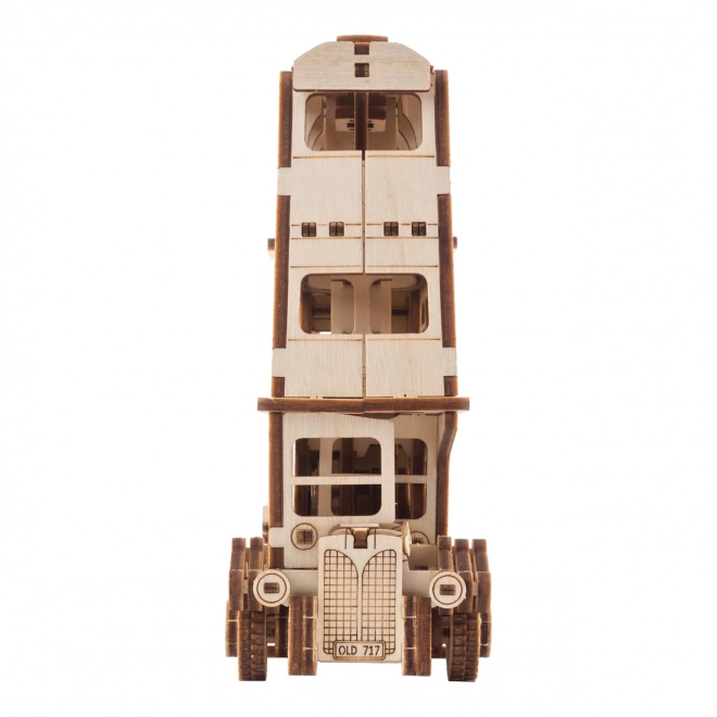 Ugears 3D Wooden Mechanical Puzzle Knight Bus from Harry Potter