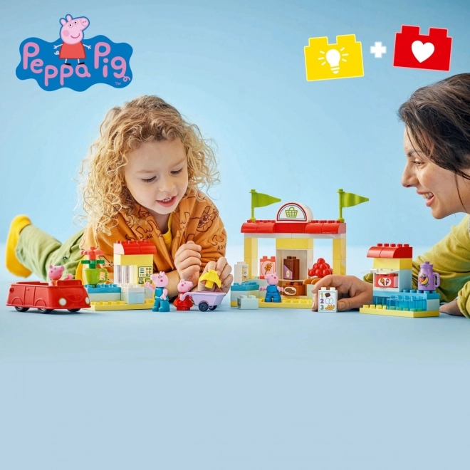 Peppa Pig Duplo Supermarket Building Set