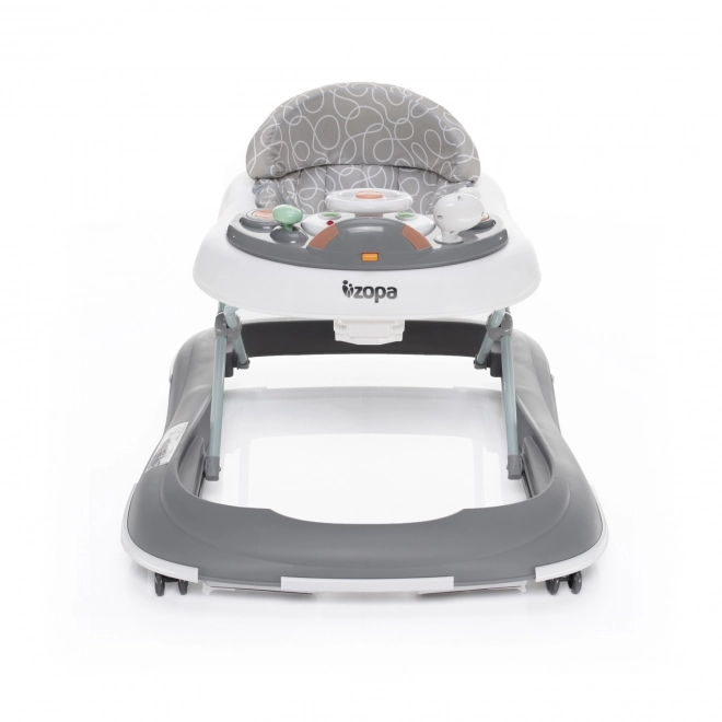 Baby Walker Fiesta in Gray and White