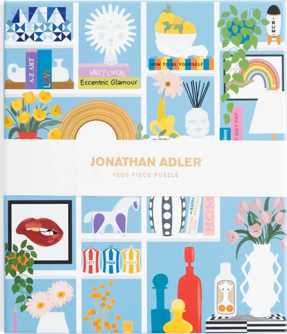 Galison Jonathan Adler Shelfie 1000 Piece Puzzle