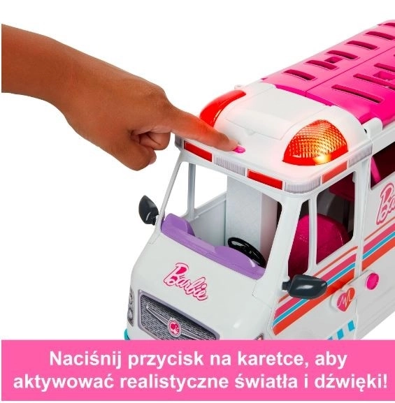 Barbie Ambulance and Clinic 2-in-1 Playset