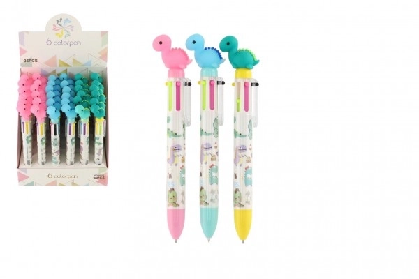 Dinosaur Multicolor Retractable Pen