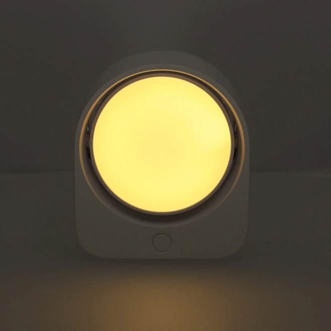 Night Light with Desk Clip, White