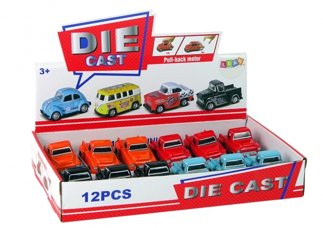 Friction Drive Toy Car Pickup in Four Colors