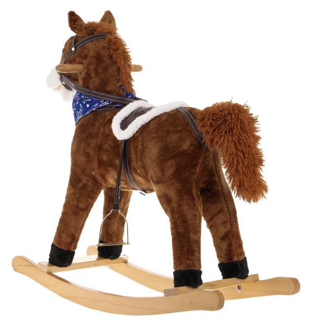 Plush Rocking Horse with Sounds