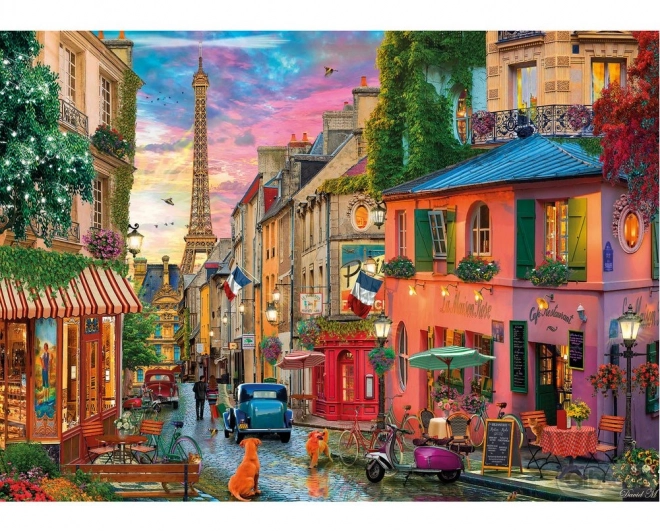 Gibsons Puzzle Sunset Over Paris 1000 Pieces