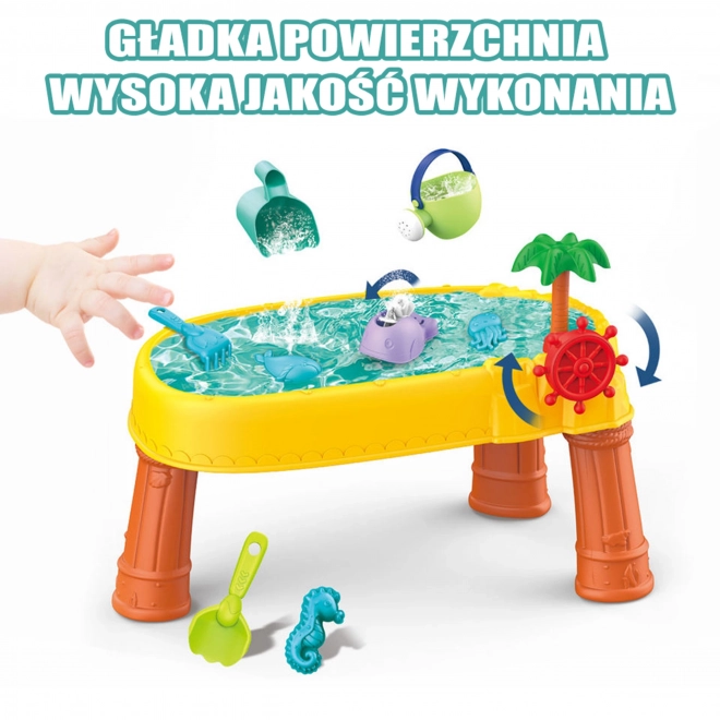 Pirate Ship Water and Sand Table by Woopie