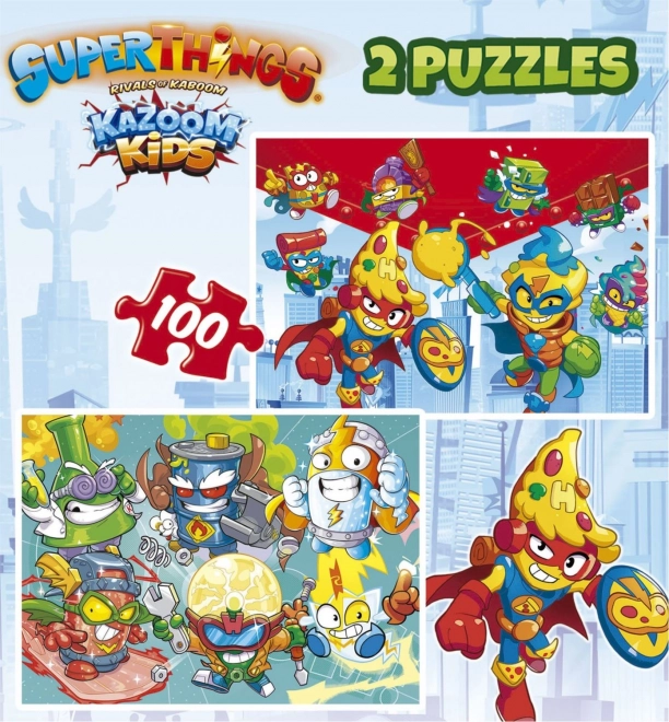 Educa SuperThings Puzzle Set