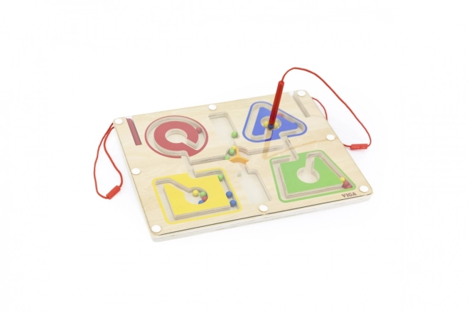 Wooden Magnetic Maze Game