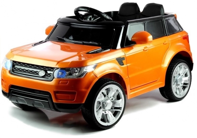 Battery Operated Toy Car Orange