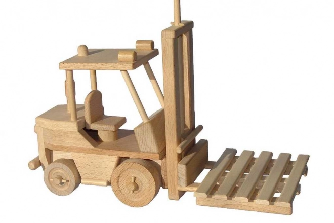 Wooden Forklift Toy