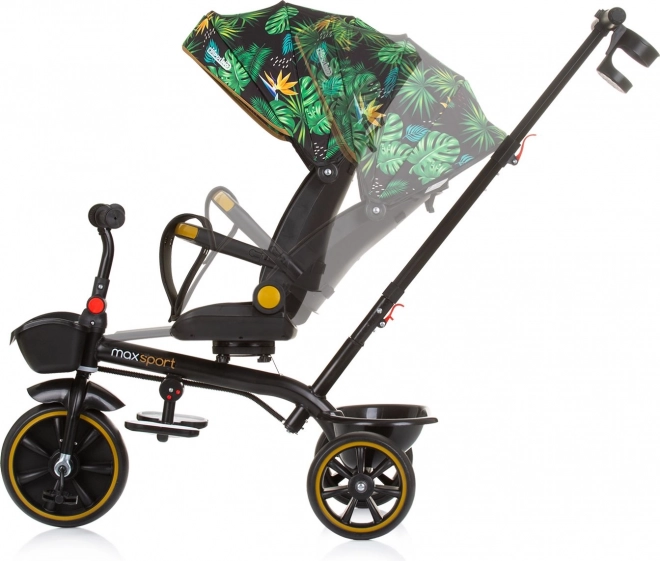 Chipolino Tricycle with Canopy 2-in-1 Jungle