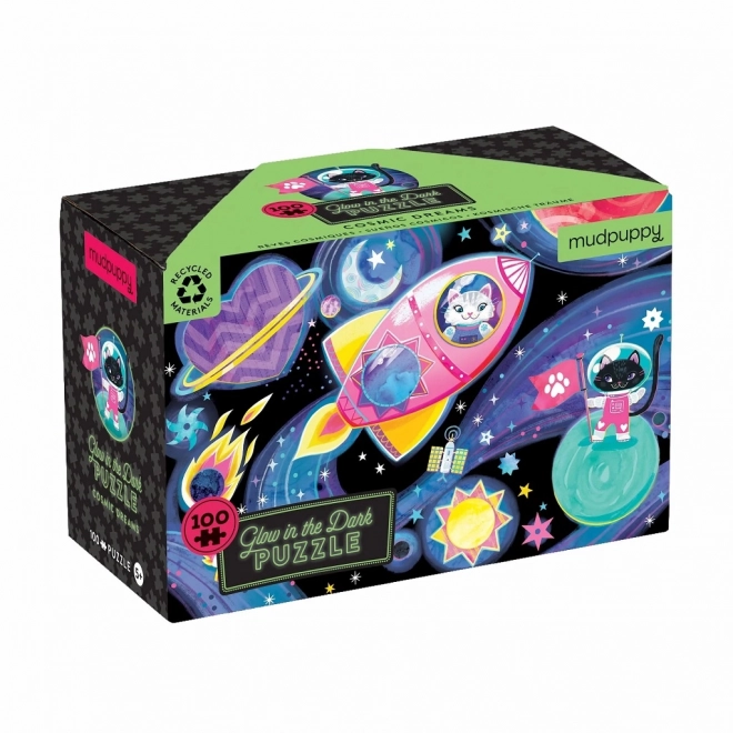 Glow in the Dark Space Dreams Puzzle