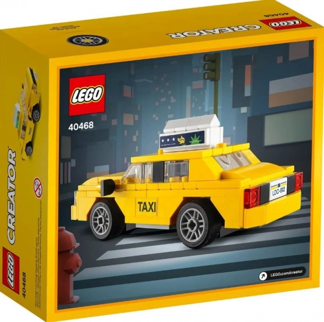 LEGO Creator 40468 Yellow Taxi