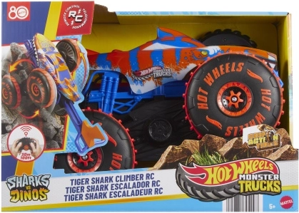 Hot Wheels RC Monster Truck Tygr Żralok