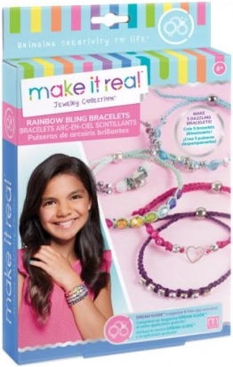 Rainbow Bling Bracelet Making Kit – MAKE IT REAL
