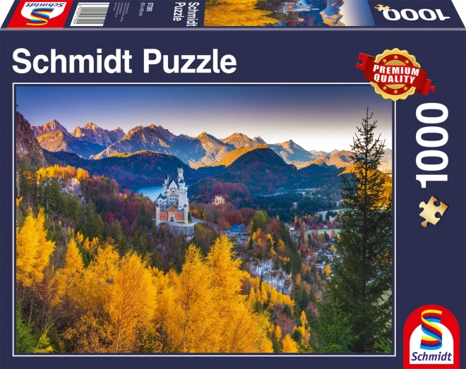 Autumn Neuschwanstein Puzzle 1000 Pieces