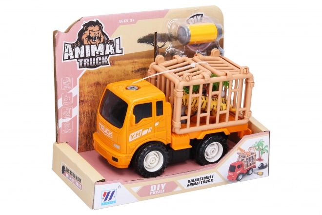 Safari Assemble Toy Car with Czech Packaging