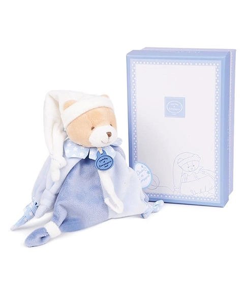 Doudou Plush Toy with Pacifier Holder