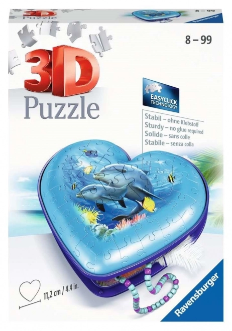 Ravensburger 3D Puzzle Heart Underwater World