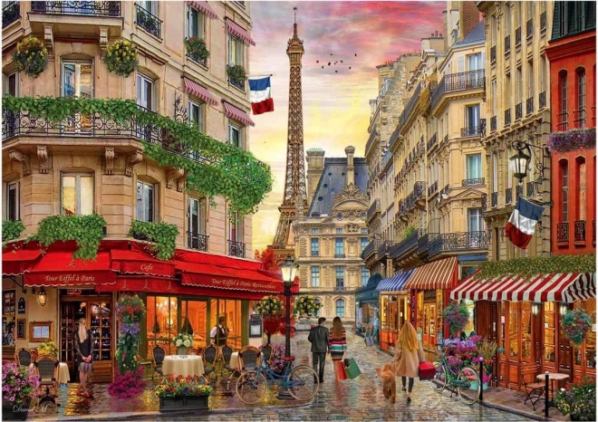 Eiffel Cafe Puzzle 1500 Pieces