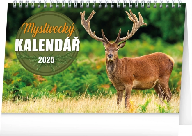 Desk Calendar 2025 for Hunters