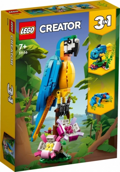 Exotic Parrot LEGO Set