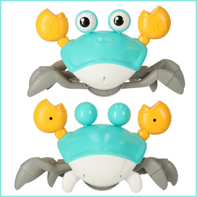 Interactive Crawling Crab Toy with Sound – Blue