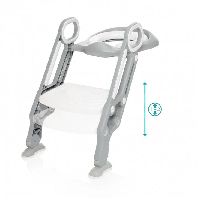 Toilet Step Stool for Kids Dove Grey