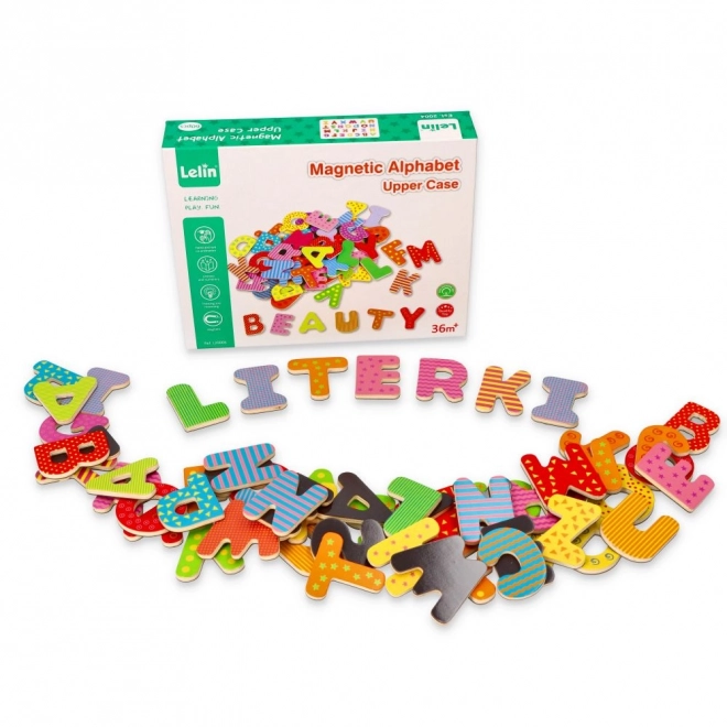 Magnetic Wooden Letters